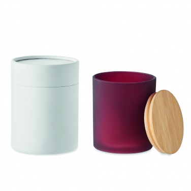 Logotrade promotional items photo of: Plant based wax candle 280 gr